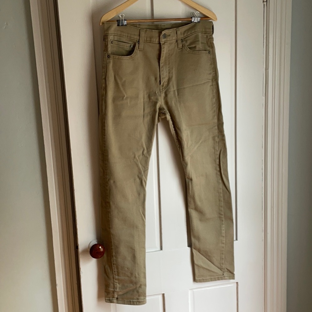 Men’s Levi 510 Tan stretch Denim | 33/32